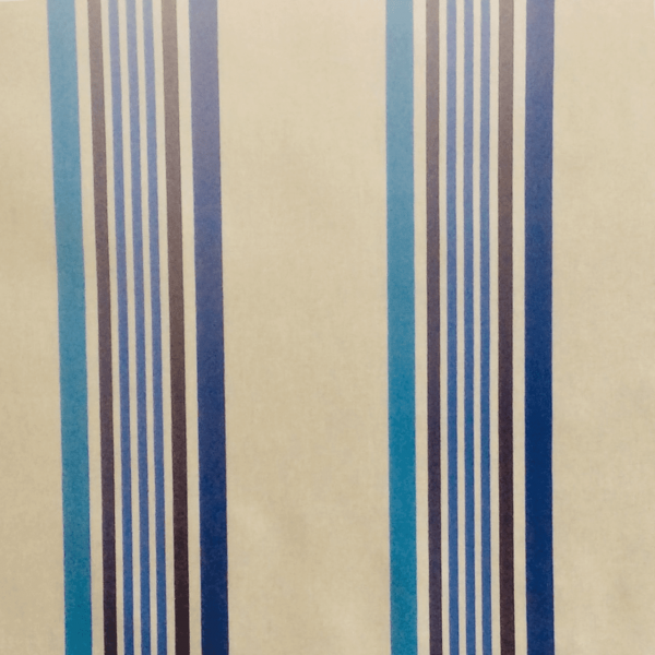 Blue Stripe Extra Wide French Oilcloth
