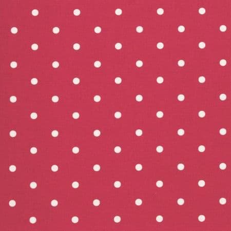 Dotty Red Oilcloth.