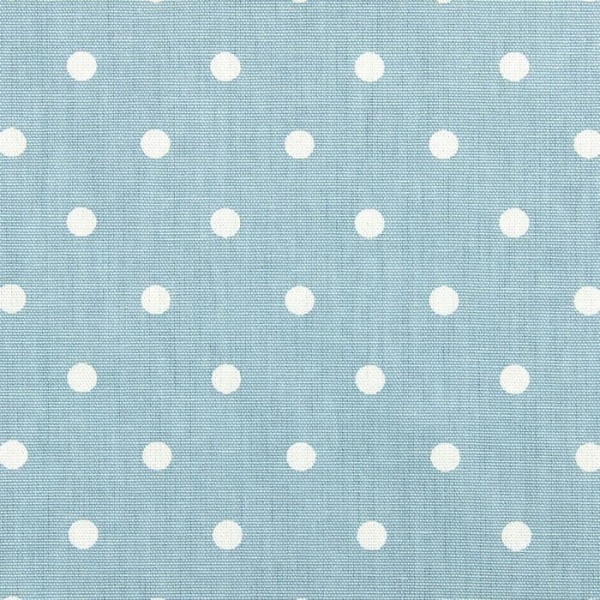 Full Stop Oilcloth in Larkspur