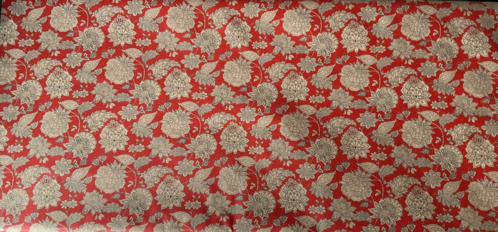 Sharma Extra Wide French Oilcloth in Terracotta